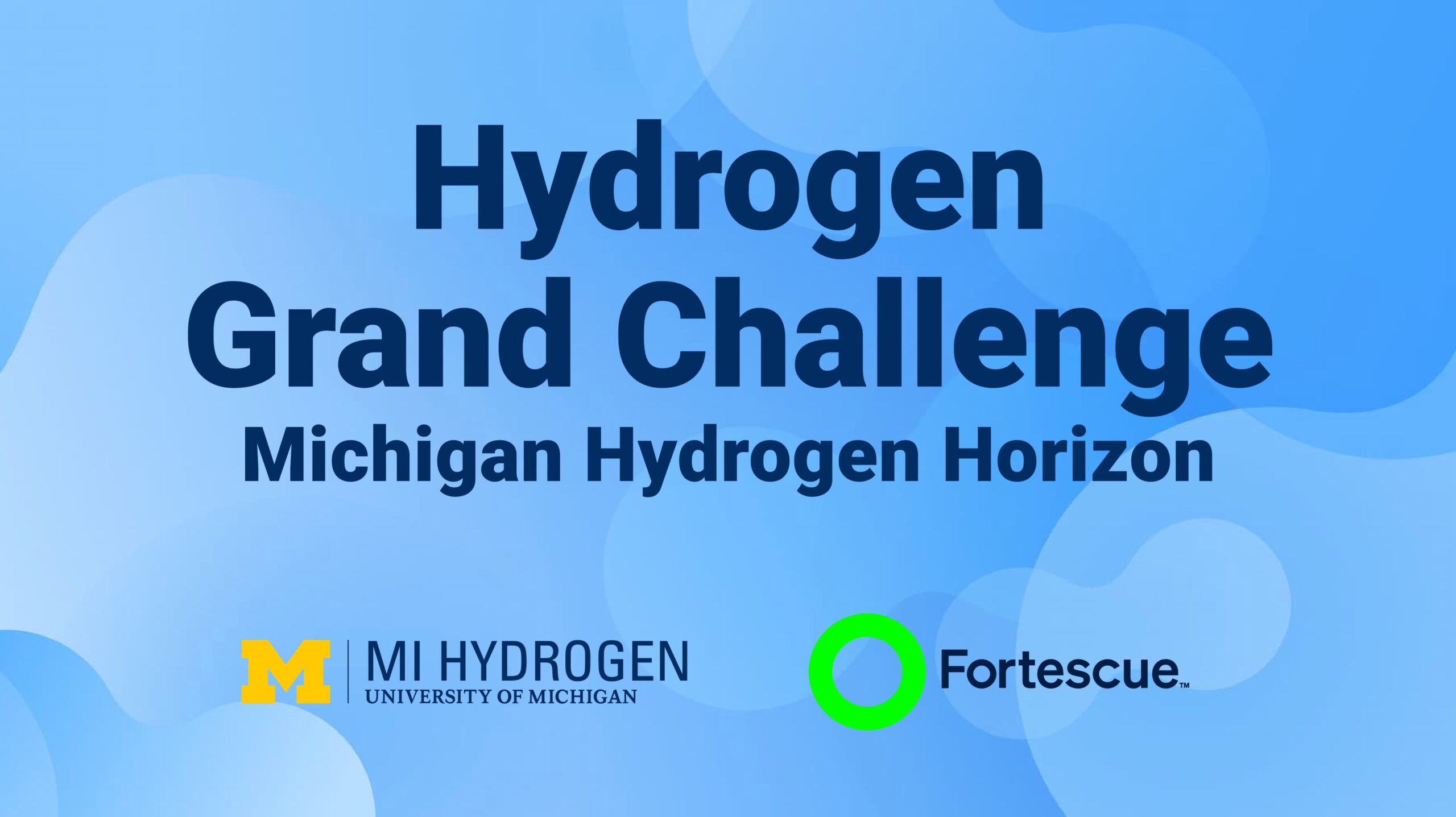 Hydrogen Grand Challenge sparks innovation among University of Michigan students